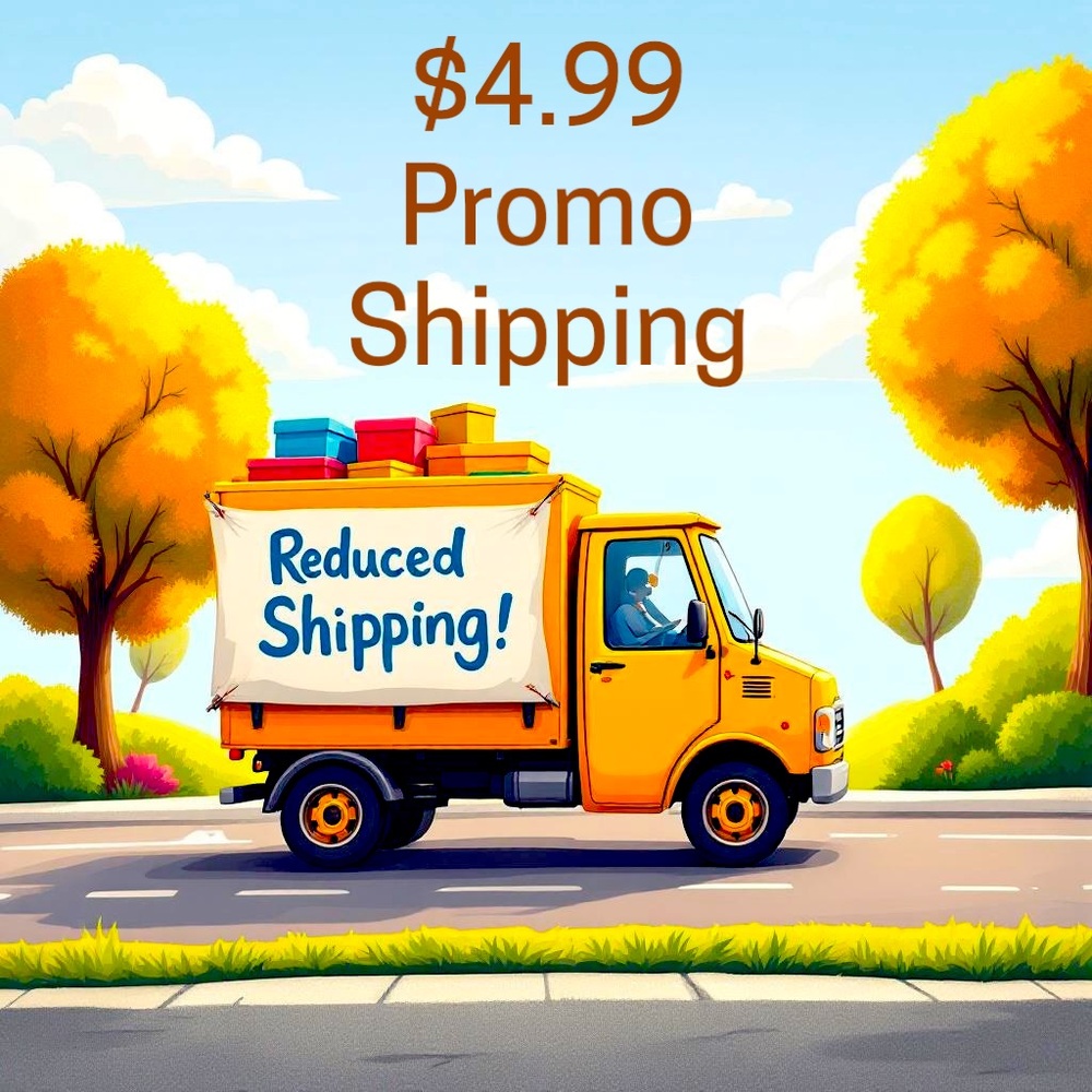 This listing will be used for unlisted promotional shipping fee of $4.99.